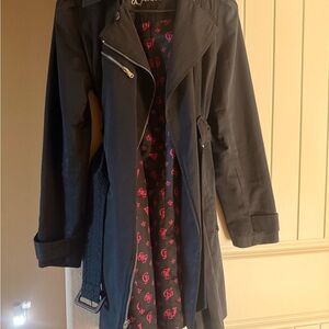 Elegant Black Trench Coat for Women